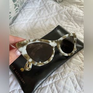 Lele Sadoughi cat eye sunglasses